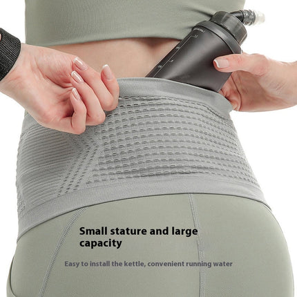Running Belt with Pockets, Outdoor Sports Workout Fanny Pack,Waist Pack for Runners Gym Workouts