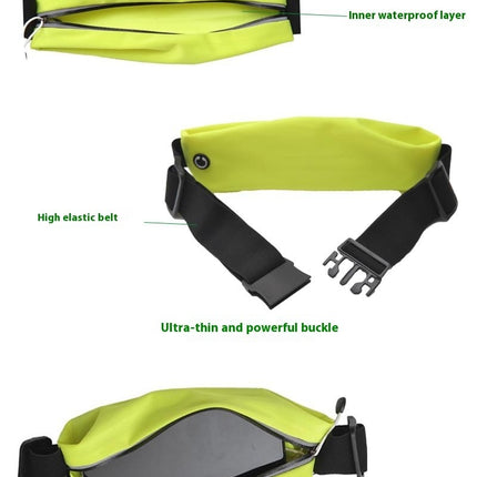 Running Waist Pack, Sports Runner Belt Adjustable Fanny Pack Workout Waist Bag for Men Women Jogging