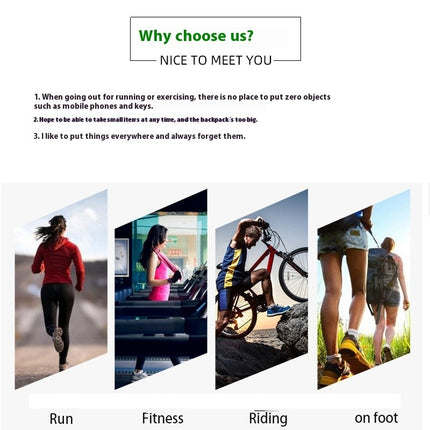 Running Belt,Fanny Pack Adjustable Waterproof Waist Sports Pouch Waist Bag Lightweight for Men and Women
