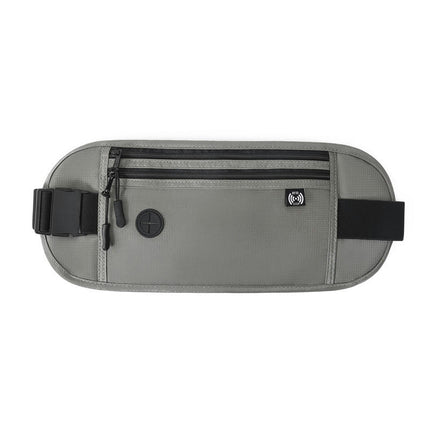 Large Fanny Pack with Zipper Pockets for Running Hiking Travel Workout Outdoors Sport Waist Pack Bag-A2