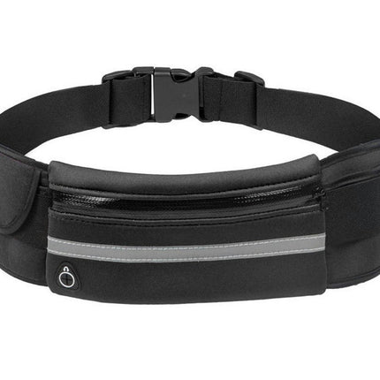 Unisex Running Belt Travel Money Belt Fanny Pack, Waist Pack for Women and Men Security Pockets and Zipper
