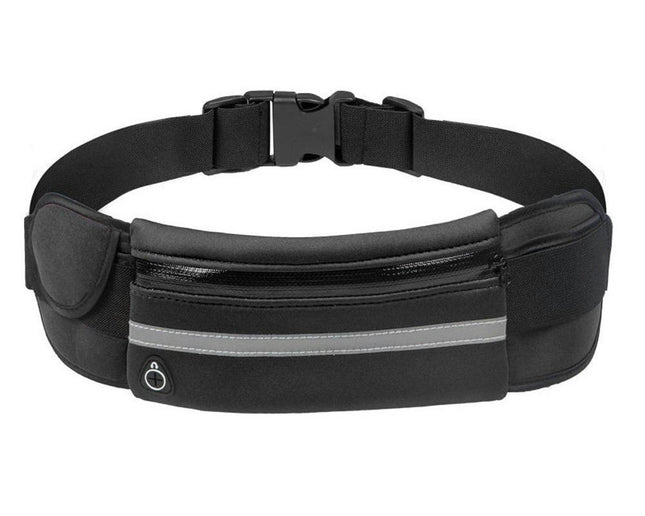 Unisex Running Belt Travel Money Belt Fanny Pack, Waist Pack for Women and Men Security Pockets and Zipper