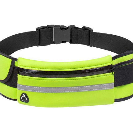 Unisex Running Belt Travel Money Belt Fanny Pack, Waist Pack for Women and Men Security Pockets and Zipper