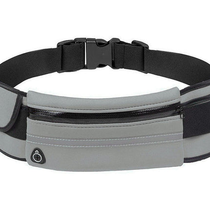 Unisex Running Belt Travel Money Belt Fanny Pack, Waist Pack for Women and Men Security Pockets and Zipper