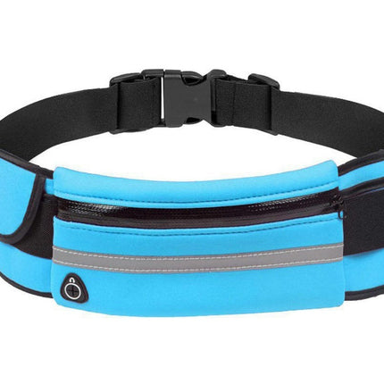 Unisex Running Belt Travel Money Belt Fanny Pack, Waist Pack for Women and Men Security Pockets and Zipper
