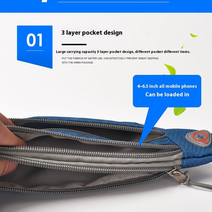 Oxford cloth outdoor sports waist bag Fanny Pack for Men Women Running Waist Bag