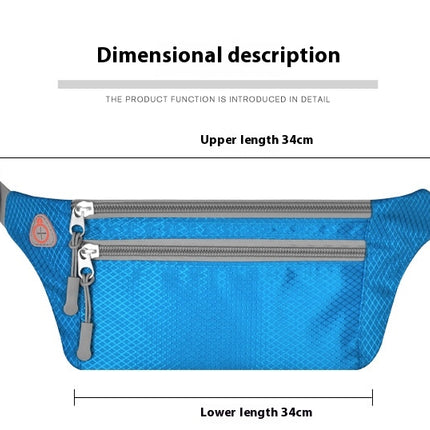Oxford cloth outdoor sports waist bag Fanny Pack for Men Women Running Waist Bag