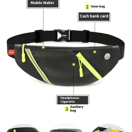 Running Mobile Phone Waist Bag for Men and Women Waterproof Fanny Pack for Adjustable Waist Pouch Bag for Sports
