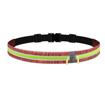 Running Belt Waist Pack Bag,Reflective Fanny Pack Adjustable Running Fanny Packs for Women Men
