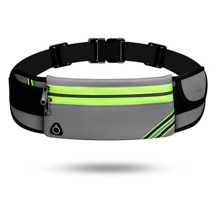 Running Belt for Phone Adjustable Waist Belt Bag for Women/Men Light Fanny Pack for Running Hiking Travel Cycling