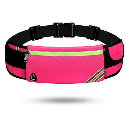 Running Belt for Phone Adjustable Waist Belt Bag for Women/Men Light Fanny Pack for Running Hiking Travel Cycling