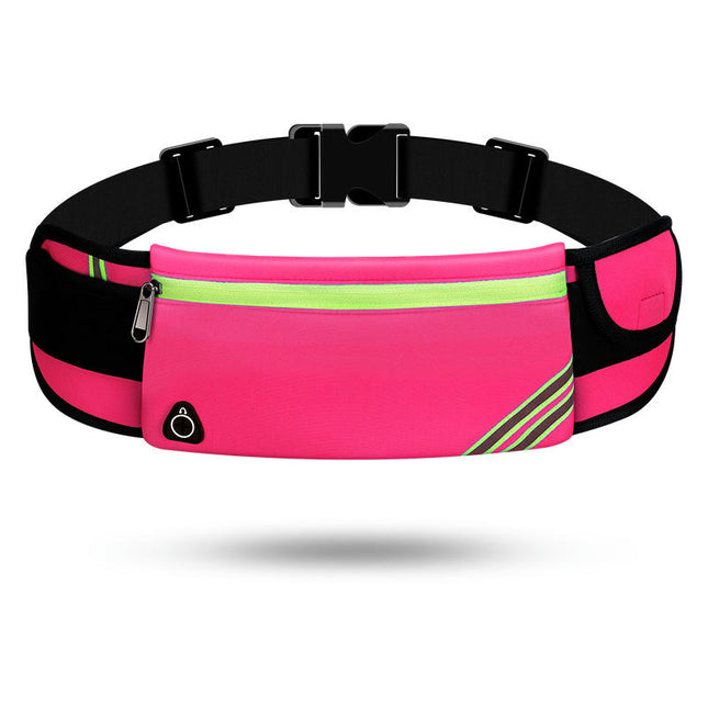 Running Belt for Phone Adjustable Waist Belt Bag for Women/Men Light Fanny Pack for Running Hiking Travel Cycling