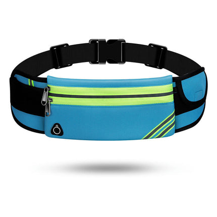 Running Belt for Phone Adjustable Waist Belt Bag for Women/Men Light Fanny Pack for Running Hiking Travel Cycling