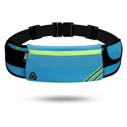 Running Belt for Phone Adjustable Waist Belt Bag for Women/Men Light Fanny Pack for Running Hiking Travel Cycling
