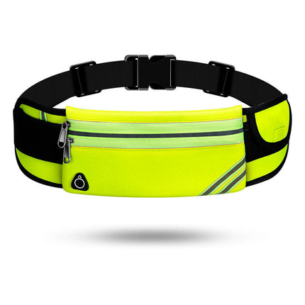 Running Belt for Phone Adjustable Waist Belt Bag for Women/Men Light Fanny Pack for Running Hiking Travel Cycling