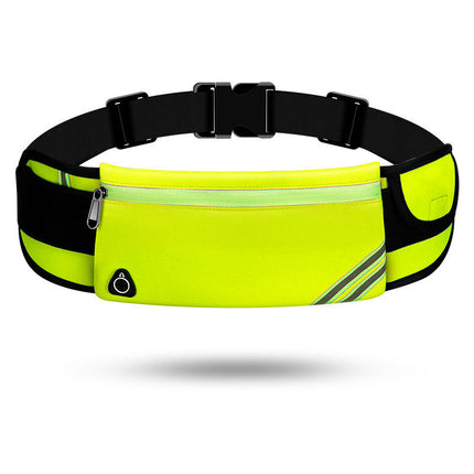 Running Belt for Phone Adjustable Waist Belt Bag for Women/Men Light Fanny Pack for Running Hiking Travel Cycling