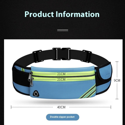 Running Belt for Phone Adjustable Waist Belt Bag for Women/Men Light Fanny Pack for Running Hiking Travel Cycling