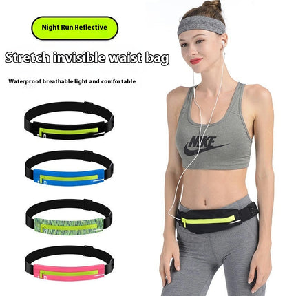Running Belt for Phone Mini Waist Belt Bag for Women and Men Fanny Pack for Running Hiking Travel Cycling