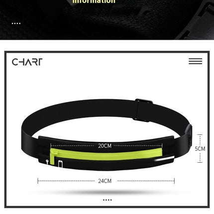 Running Belt for Phone Mini Waist Belt Bag for Women and Men Fanny Pack for Running Hiking Travel Cycling