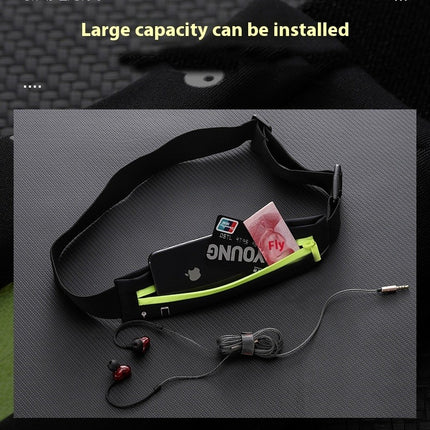 Running Belt for Phone Mini Waist Belt Bag for Women and Men Fanny Pack for Running Hiking Travel Cycling