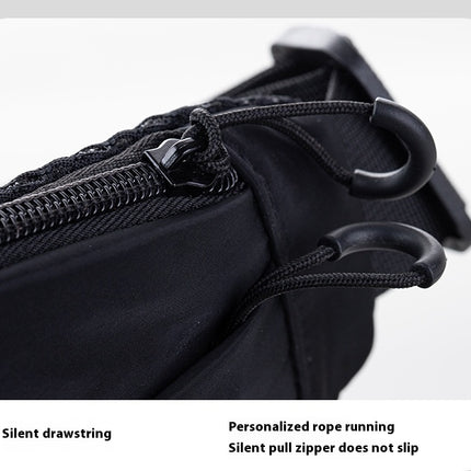 Zipper Fanny Pack for Women Men Waist Pack Crossbody Bum Bags for Hiking, Running, Travel, Cycling and Casual