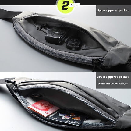 Running Belt Waist Pack Bag Reflective Fanny Pack for Women Men Waist Pack Crossbody Bags for Sports