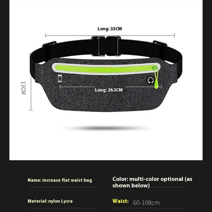 Fanny Packs for Women, Waterproof Fanny Pack for Men, Adjustable Running Belt Waist Pack Slim Belt