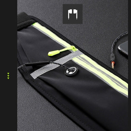 Sports Waist Bag Running Phone Bag For Women Men Reflective Workout Fanny Pack for Hiking