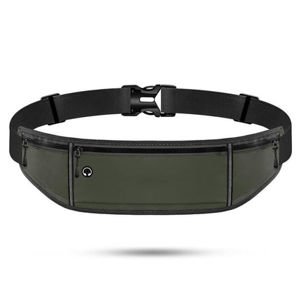 Sports Waist Bag Running Phone Bag For Women Men Reflective Workout Fanny Pack for Hiking-B