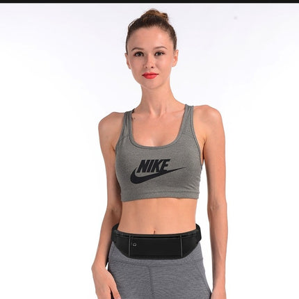 Sports Waist Bag Running Phone Bag For Women Men Reflective Workout Fanny Pack for Hiking-B