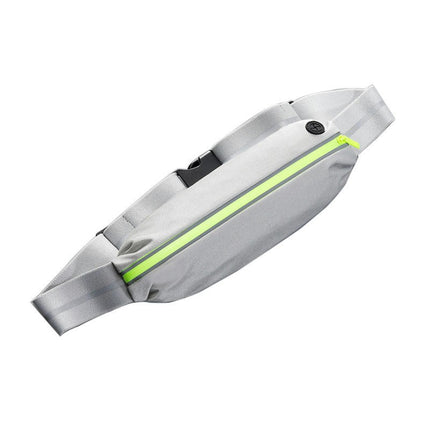 Sports Waist Bag Running Phone Bag Men's And Women's Outdoor Waterproof Belt Reflective Bag