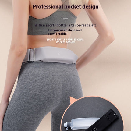 Waist Bag for Women and Men Fanny Packs With Water Bottle Holder Crossbody Bag for Outdoors Sports Running-A