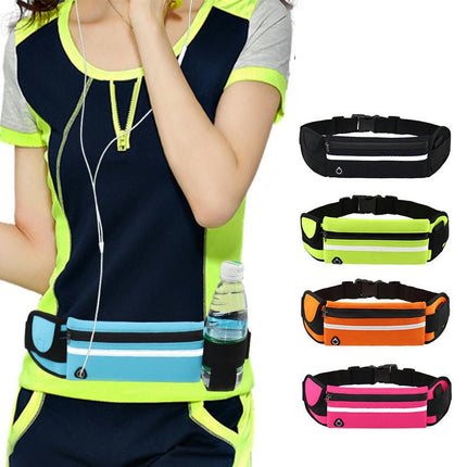 Running Belts for Women Men Waterproof Fanny Pack Running Waist Pouch Phone Bag Adjustable Sports Belt-A1