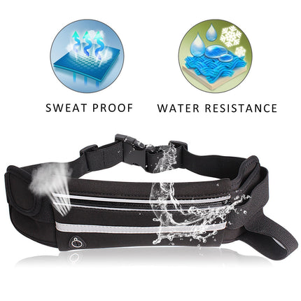 Waist Bag for Sports Fanny Pack with Water Bottle Holder Running Workout Fanny Pack Belt