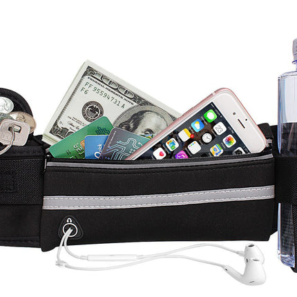 Waist Bag for Sports Fanny Pack with Water Bottle Holder Running Workout Fanny Pack Belt