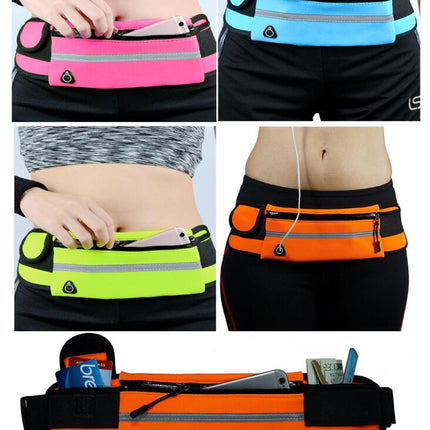 Waist Bag for Sports Fanny Pack with Water Bottle Holder Running Workout Fanny Pack Belt
