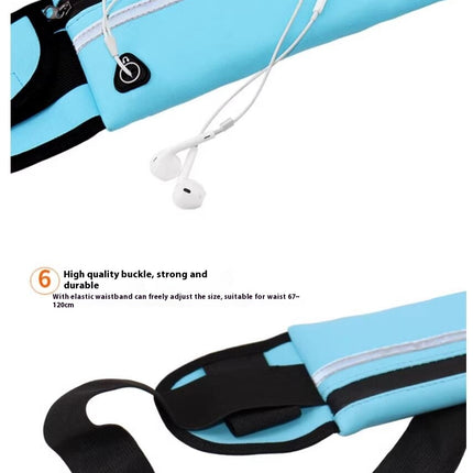 Running Waist Packs Waterproof Sport Waist Bag Women Men Adjustable Reflective Fanny Pack