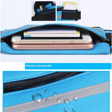 Waist Bag Waterproof Waist Pack Running Belt for Reflective Light Running Belts for Women Men