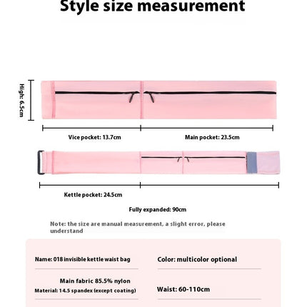 Running Belt Fanny Packs for Women Men, Running Fanny Waist Pack for Sports Cycling Hiking Waterproof Belt