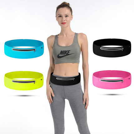 Running Waist Bag, Reflective Fanny Pack for Women Men Waterproof Waist Pack Bag For Outdoor Sports