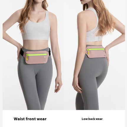 Running Waist Pack,Sport Waist Bag Reflective Sports Fanny Pack Adjustable Waist Bag for Man Women