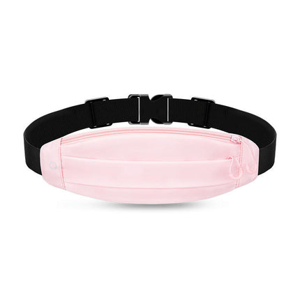 Running Waist Pack Light Waist Bag for Women/Men, Zipper Waterproof Outdoor Sports Waist Bag