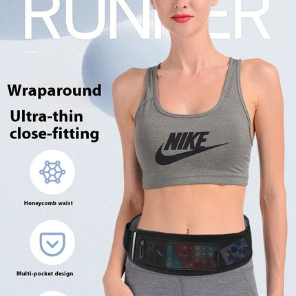 Running Belt Fanny Pack Waist Pack Sport Fitness Cell Phone Pouch for Men Women Running Waist Bag