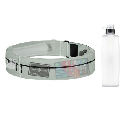 Running Belt Fanny Pack Waist Pack Sport Fitness Cell Phone Pouch for Men Women Running Waist Bag-A