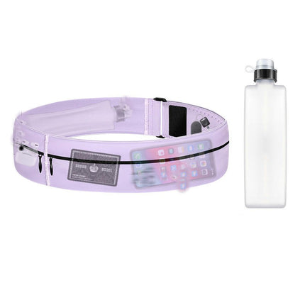 Running Belt Fanny Pack Waist Pack Sport Fitness Cell Phone Pouch for Men Women Running Waist Bag-A