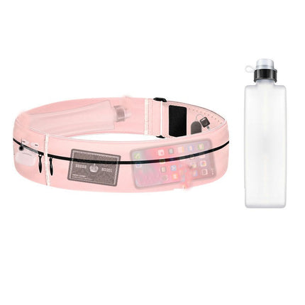 Running Belt Fanny Pack Waist Pack Sport Fitness Cell Phone Pouch for Men Women Running Waist Bag-A