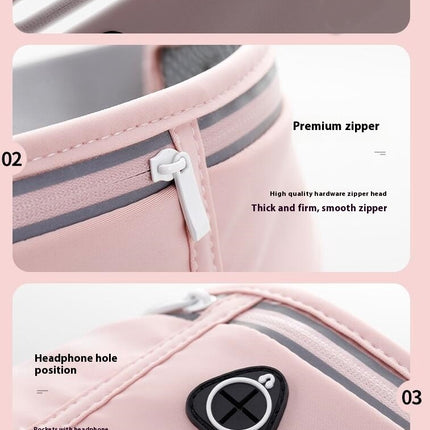 Waist Bag Running Belt Fanny Pack Sport Fitness Phone Pouch for Men Women Outdoor Belt