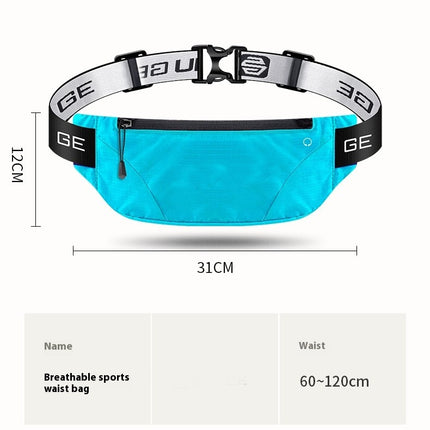 Running Waist Bag,Workout Fanny Pack Workout Belt Sport Waist Pack for Women Men Adjustable