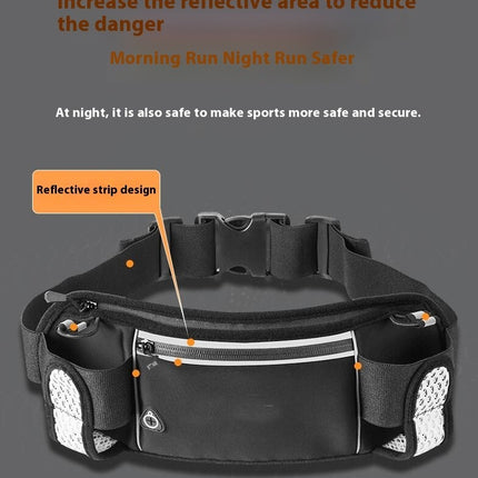 Running Belt, Adjustable Waterproof Running Waist Packs Women Men, Sports & Exercise Waist Bag