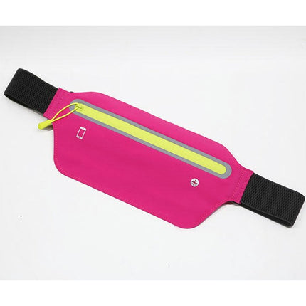 Unisex Running Belt Waist Pack, Sports & Exercise Waist Bag, Fanny Pack with Large Pockets